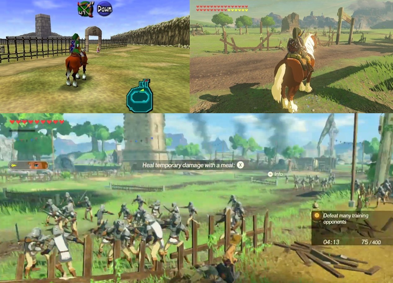 إحدى المناطق الأيقونية في Zelda ستعود في Hyrule Warriors: Age of Calamity