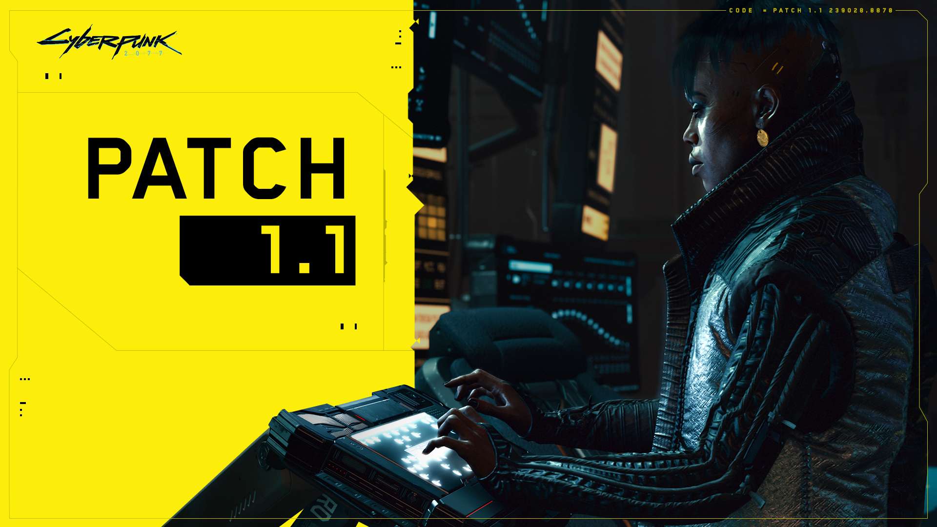 تحديث رقم 1.1 متوفر الان للعبة Cyberpunk 2077