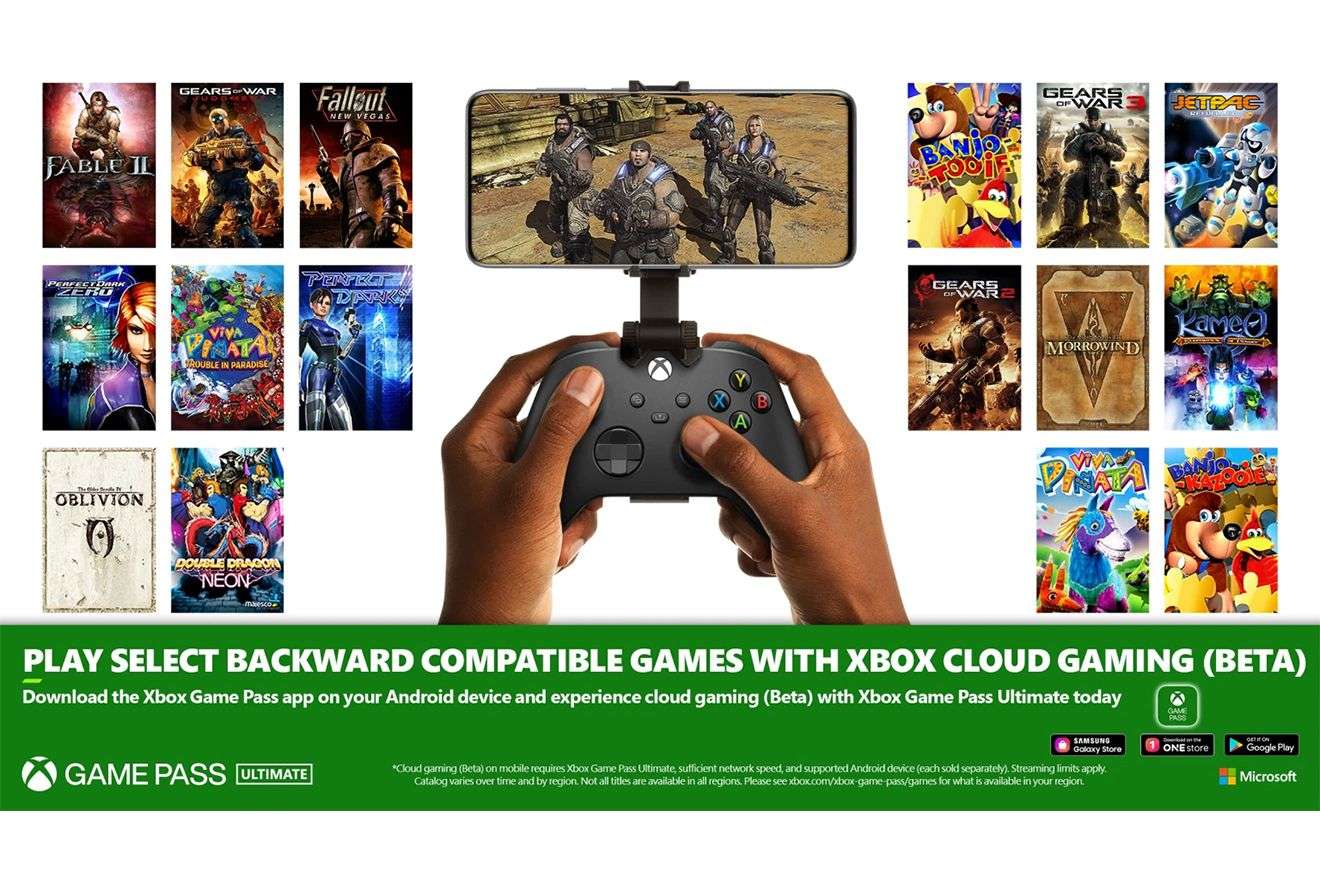 ألعاب Xbox و Xbox 360 تنظم إلى خدمة xCloud السحابية من Microsoft