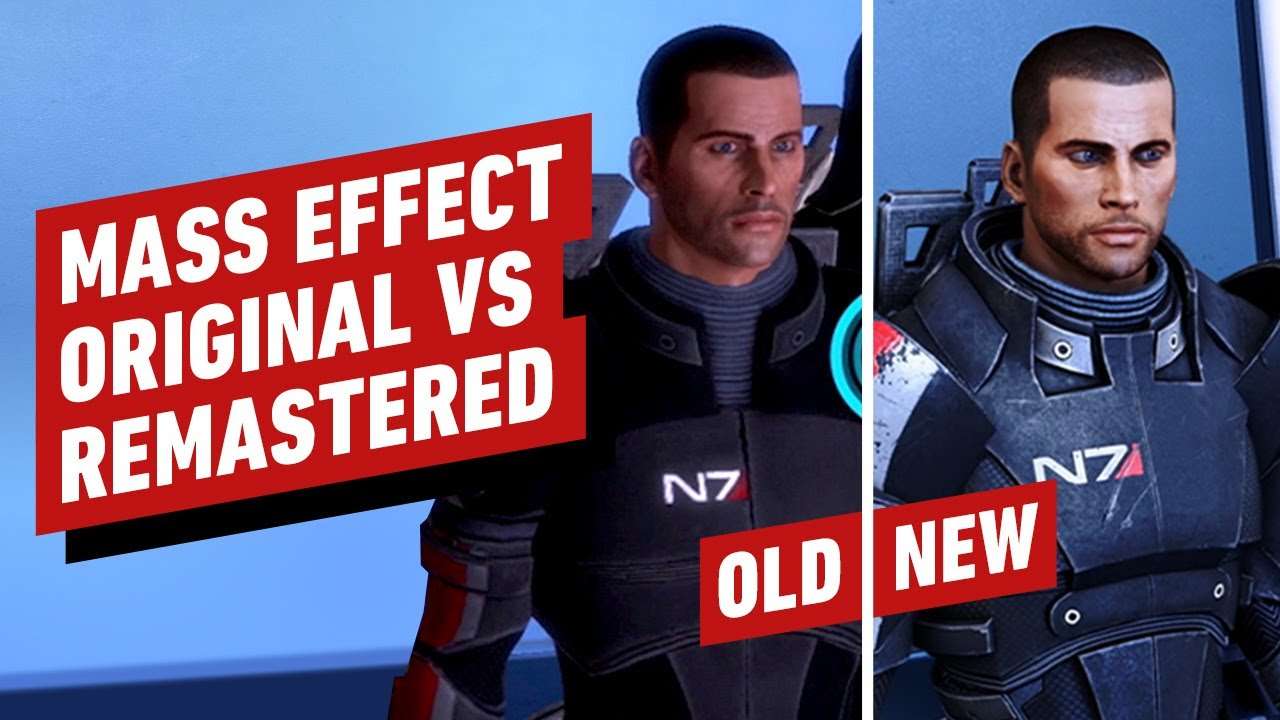 Mass Effect Legendary Edition Changes Original vs Remastered Performance Preview youtube - إيلدر بلايرز nbsp