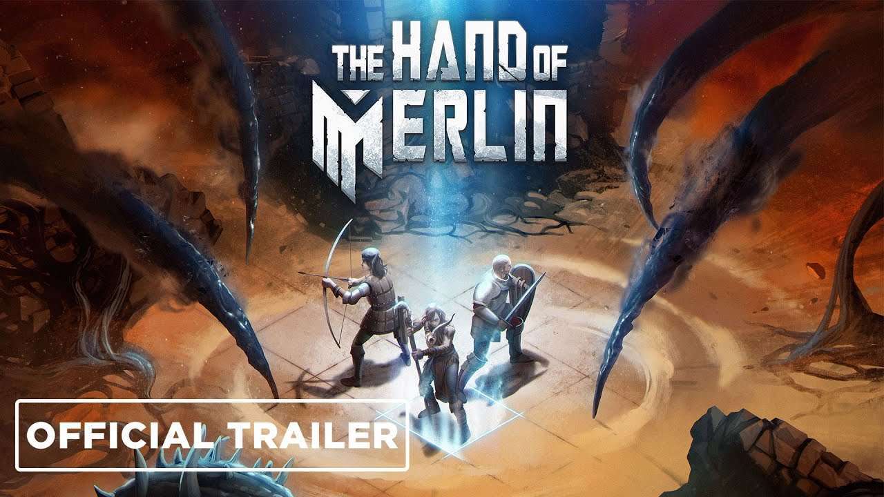 Thumbnail Youtube of إعلان قدوم لعبة The Hand of Merlin - إيلدر بلايرز nbsp