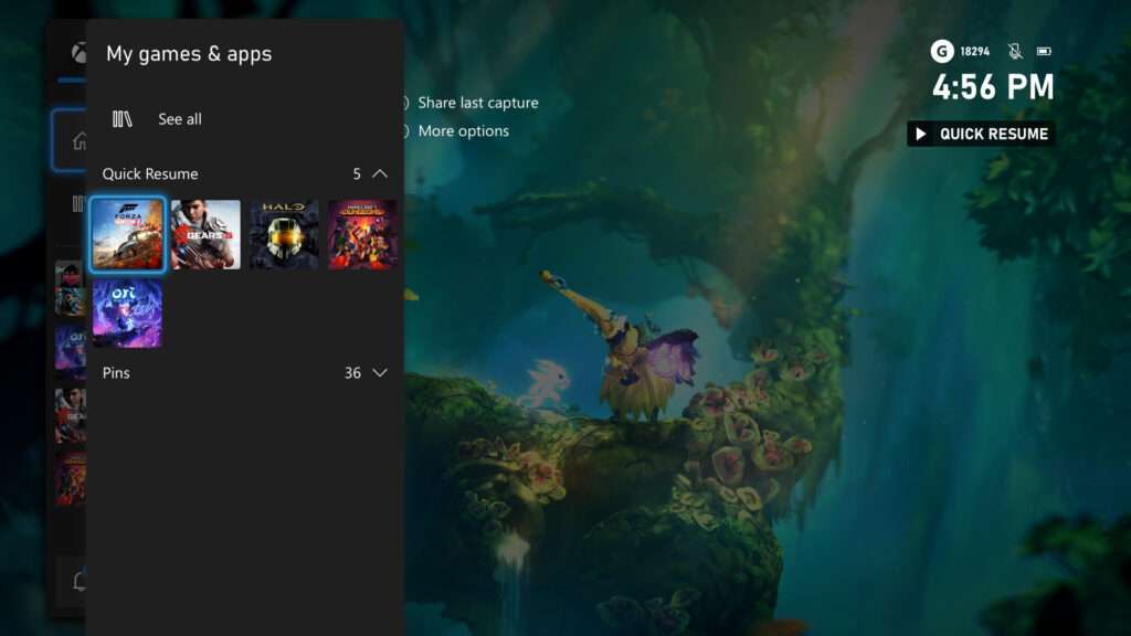 تحسينات على خاصية Quick Resume في تحديث Xbox الجديد و مميزات أخرى