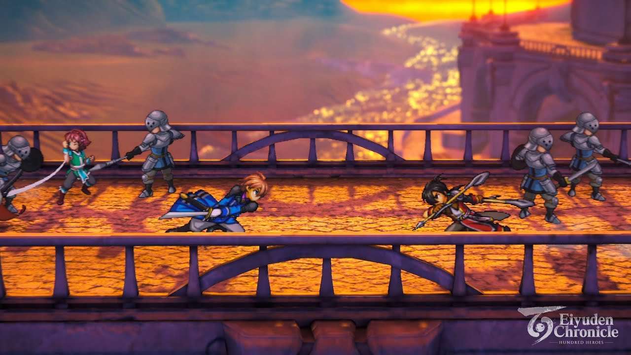 عرض جديد للعبة Eiyuden Chronicle: Hundred Heroes – ايلدر بلايرز عرض جديد للعبة Eiyuden Chronicle: Hundred Heroes