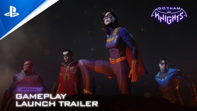 عرض الإطلاق للعبة Gotham Knights
