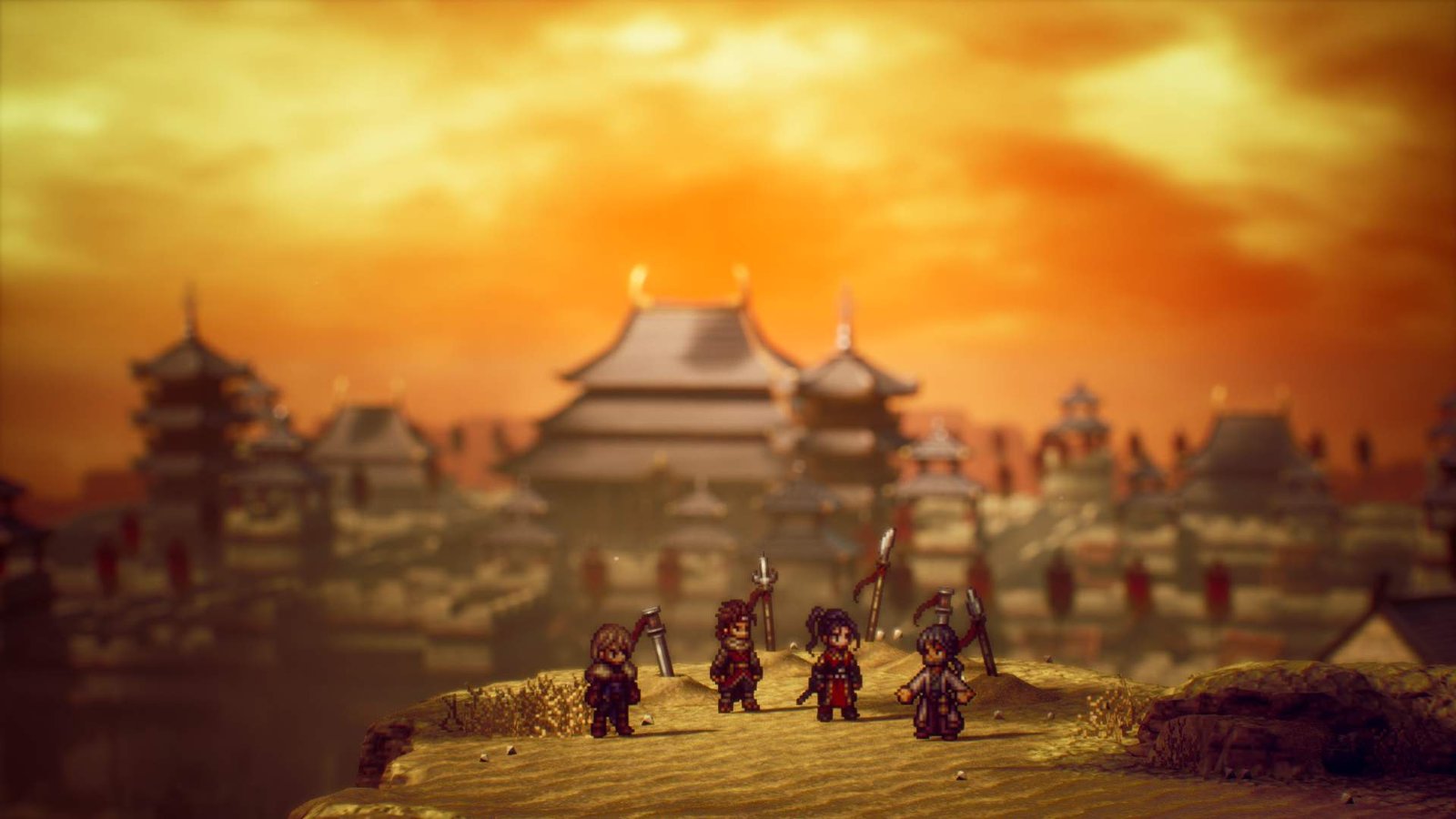 لعبة Octopath Traveler 2 قادمة بحجم 5.2 جيجا على نينتندو سويتش