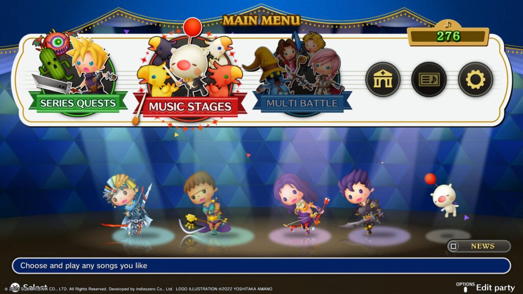 مراجعة Theatrhythm Final Bar Line