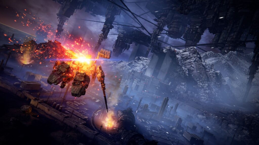 ما هي الفروقات بين ألعاب Souls ولعبة Armored Core 6؟