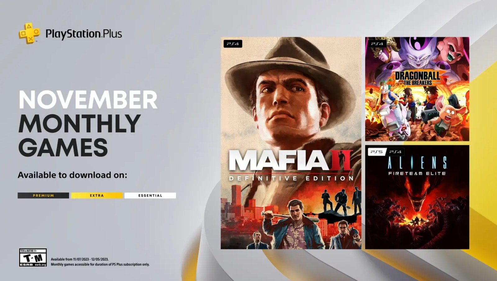 الكشف عن ألعاب PS Plus Essential لشهر نوفمبر